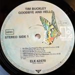 Tim Buckley – Goodbye And Hello LP Plak - Görsel 5