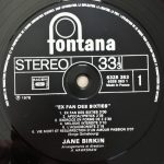Jane Birkin – Ex Fan Des Sixties LP Plak - Görsel 4