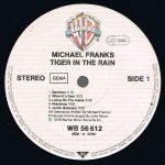 Michael Franks – Tiger In The Rain LP Plak - Görsel 2
