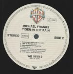 Michael Franks – Tiger In The Rain LP Plak - Görsel 3