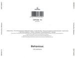 Pet Shop Boys – Behaviour CD - Görsel 2