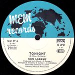 Ken Laszlo – Tonight 12'' Maxi Single Plak - Görsel 4