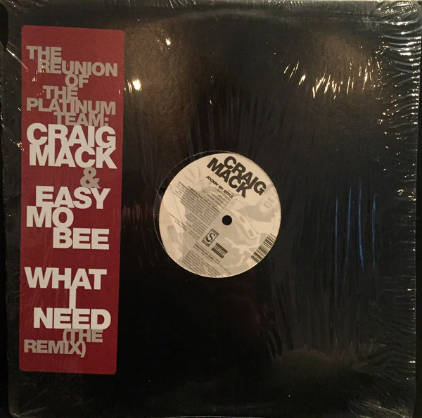 Craig Mack – What I Need (The Remix) / Jockin' My Style 12''Maxi Single Plak