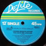 Crown Heights Affair – You Gave Me Love / Use Your Body & Soul 12'' Maxi Single Plak