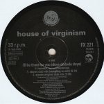 House Of Virginism – I'll Be There For You (Doya Do Do Do Doya) 12''Maxi Single Plak (Early House) - Görsel 4