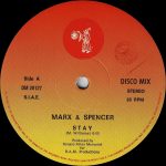 Marx & Spencer – Stay 12'' Maxi Single Plak
