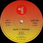 Marx & Spencer – Stay 12'' Maxi Single Plak - Görsel 2