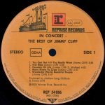 Jimmy Cliff – In Concert - The Best Of Jimmy Cliff LP Plak - Görsel 4