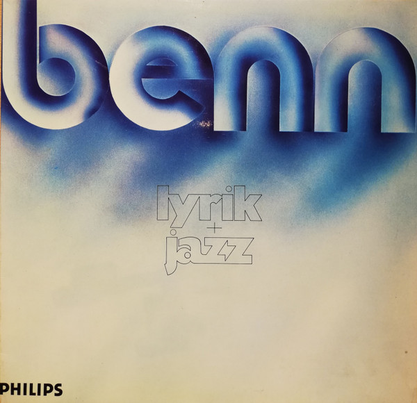 Benn – Gottfried Benn - Lyrik + Jazz LP Plak