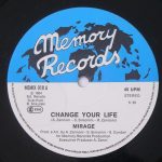 Mirage – Change Your Life 12'' Maxi Single Plak