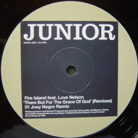 Fire Island Feat. Love Nelson – There But For The Grace Of God (Remixes) 12''Maxi Single Plak (House)