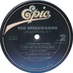 REO Speedwagon – Life As We Know It LP Plak - Görsel 6