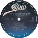 REO Speedwagon – Life As We Know It LP Plak - Görsel 5