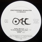 Einstürzende Neubauten – 1/2 Mensch LP Plak - Görsel 5