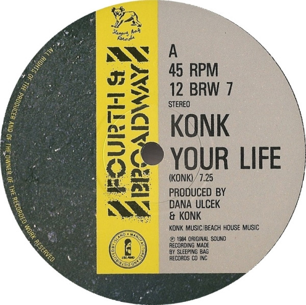 Konk – Your Life 12'' Maxi Single Plak
