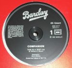 Companion – This Is A Test 12'' Maxi Single Plak