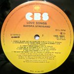 Barbra Streisand – Love Songs LP Plak - Görsel 5