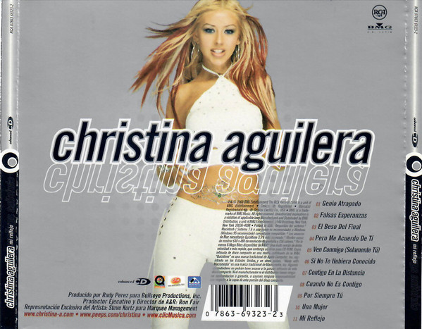 Christina Aguilera – Mi ReflejoCD