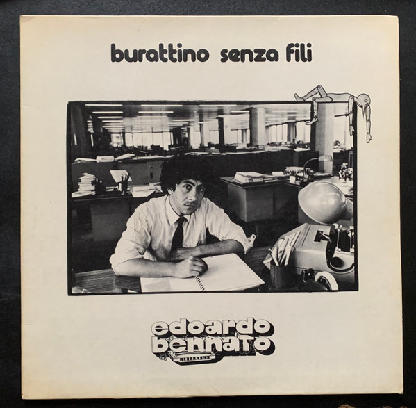 Edoardo Bennato – Burattino Senza Fili LP Plak