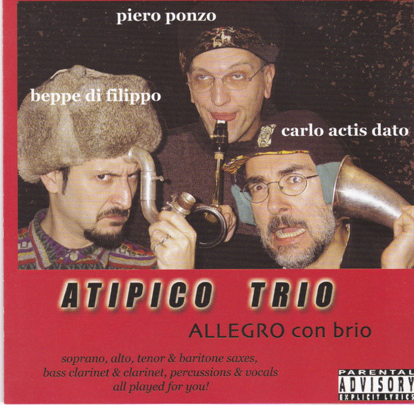 Atipico Trio – Allegro Con Brio CD