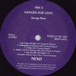 Savage Rose – Sangen For Livet LP Plak - Görsel 3