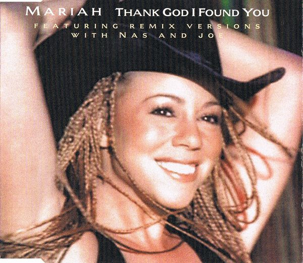 Mariah Carey Featuring Remix Versions With Nas And Joe – Thank God I Found You CD Single
