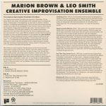 Marion Brown & Leo Smith – Creative Improvisation Ensemble LP Plak - Görsel 2