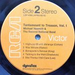 Michael Nesmith And The Second National Band – Tantamount To Treason Volume One LP Plak - Görsel 4