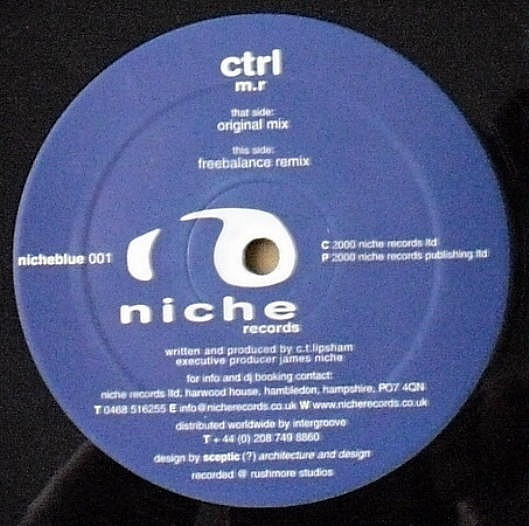 Ctrl – m.r 12''Maxi Single Plak (Progressive House)