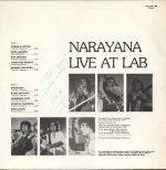 Narayana – Live At Lab LP Plak - Görsel 2