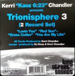 Kerri "Kaoz 6:23" Chandler – Trionisphere 3  2x12''Maxi Single Plak (Deep House) - Görsel 2