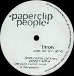 Paperclip People – Throw / Remake (Basic Reshape) 12''Maxi Single Plak (Techno)