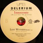 Delerium Featuring Leig Nash – Innocente (Falling In Love) (Mr Sam / Lost Witness Mixes) 12''Maxi Single Plak (Trance) - Görsel 4