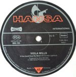 Viola Wills – If You Could Read My Mind / Somebody's Eyes 12'' Maxi Single Plak - Görsel 2