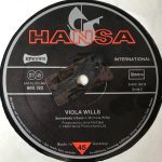 Viola Wills – If You Could Read My Mind / Somebody's Eyes 12'' Maxi Single Plak - Görsel 3