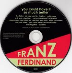 Franz Ferdinand – You Could Have It So Much Better CD - Görsel 3