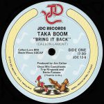 Taka Boom – Bring It Back 12'' Maxi Single Plak