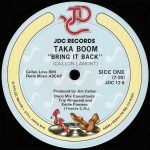 Taka Boom – Bring It Back 12'' Maxi Single Plak