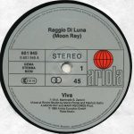 Moon Ray (Raggio Di Luna) – Viva 12'' Maxi Single Plak - Görsel 3