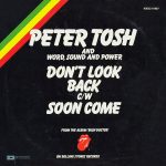 Peter Tosh – Don't Look Back / Soon Come 12'' Maxi Single Plak - Görsel 2