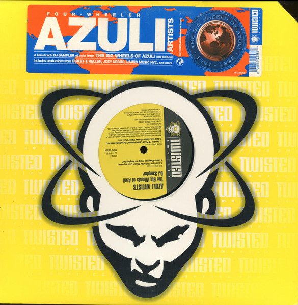 Azuli Artists - The Big Wheels Of Azuli DJ Sampler 12''Maxi Single Plak (Early House)