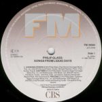Philip Glass – Songs From Liquid Days LP Plak - Görsel 5