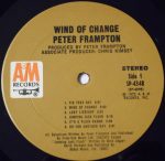 Peter Frampton – Wind Of Change LP Plak - Görsel 3