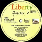 Fischer-Z – Red Skies Over Paradise LP Plak - Görsel 4