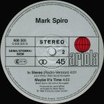 Mark Spiro – In Stereo 12'' Maxi Single Plak - Görsel 4