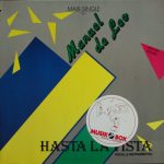 Manuel De Leo – Hasta La Vista 12'' Maxi Single Plak