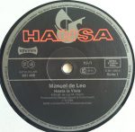 Manuel De Leo – Hasta La Vista 12'' Maxi Single Plak - Görsel 4
