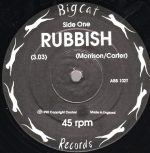 Carter The Unstoppable Sex Machine – Rubbish 12''Maxi Single Plak - Görsel 4