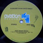 Cleveland Eaton – The Funky Cello / Bama Boogie Woogie 12'' Maxi Single Plak - Görsel 2