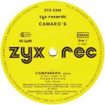 Camaro's – Compañero 12'' Maxi Single Plak - Görsel 3